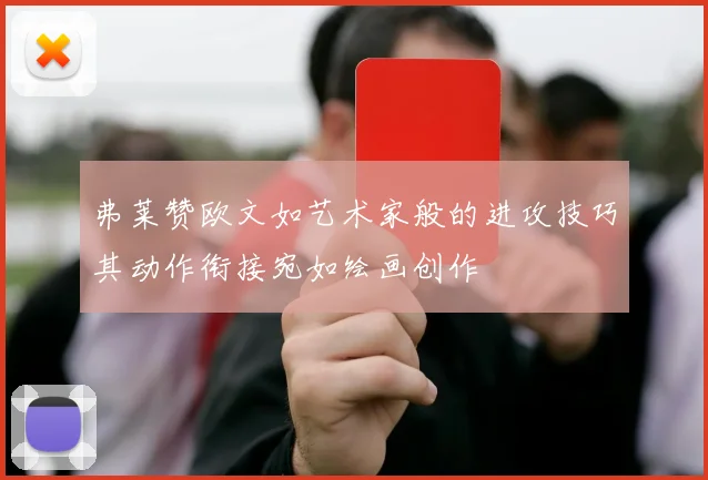弗莱赞欧文如艺术家般的进攻技巧其动作衔接宛如绘画创作